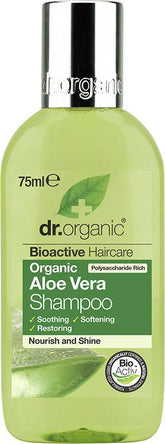 Dr Organic Shampoo (Mini) Organic Aloe Vera